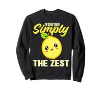 Eres Simply The Zest Kawaii Lemon, Lindo Juego de Palabras Sudadera