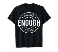 Eres Suficiente Dios Cristiano Hombres Mujeres Cristianos Camiseta gráfica económica, Hombre, Negro, XL