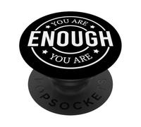 Eres Suficiente Dios Cristiano Hombres Mujeres Cristianos PopSockets PopGrip Adhesivo