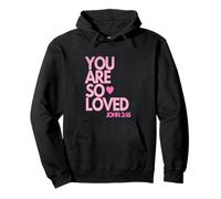 Eres Tan Amado Juan 3:16 Sudadera con Capucha