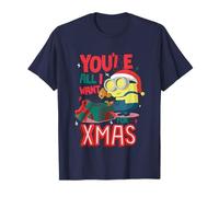 Eres Todo lo Que Quiero para la diversión Festiva de Navidad Camiseta