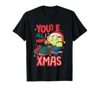 Eres Todo lo Que Quiero para la diversión Festiva de Navidad Camiseta