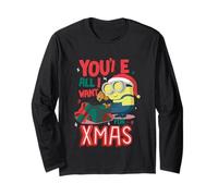 Eres Todo lo Que Quiero para la diversión Festiva de Navidad Manga Larga