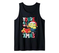 Eres Todo lo Que Quiero para Las Fiestas navideñas, Minion Camiseta sin Mangas