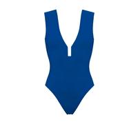 ERES - Traje de baño de una pieza con escote en V pronunciado - Swimwear - Mujer - Azul - L -