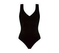 ERES - Traje de baño de una pieza con escote en V y tirantes anchos - Swimwear - Mujer - Negro - L -