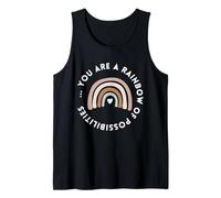 Eres un arcoíris de Posibilidades, Profesor Inspirador Camiseta sin Mangas