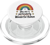 Eres Un Ser Humano Particularmente Maravilloso - Taza PopSockets PopGrip para MagSafe