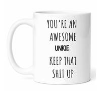 Eres Un Tío Increíble Tazas De Cerámica Único Tazas De Desayuno Con Asa Taza De Café Para Cacao Oficina Bebidas Frías Y Calientes Té 330Ml