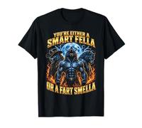 Eres un Tipo Inteligente o un Lobo Smella de Pedo Camiseta