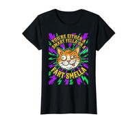 Eres un Tipo Inteligente o un Meme de Gato Divertido de Olor a Pedo Camiseta gráfica económica, Mujer, Negro, L