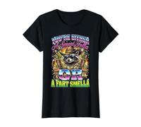 Eres un Tipo Inteligente o un Vaquero Mapache de Pedo Smella Camiseta gráfica económica, Mujer, Negro, S