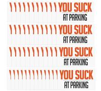 Eres una en las tarjetas de estacionamiento, eres una en las pegatinas de estacionamiento - Malas tarjetas de visita de estacionamiento | Malas tarjetas de visita de estacionamiento