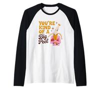 Eres una especie de humor de plátano de cáscara grande Camiseta Manga Raglan