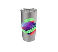 Eres una joya Vaso térmico de acero inoxidable de doble pared