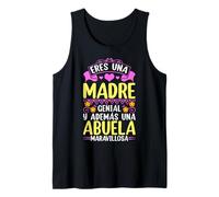 Eres Una Madre Genial Y Una Abuela Maravillosa Mamá Regalo Camiseta sin Mangas