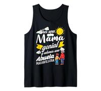 Eres Una Mamá Genial Una Abuela Maravillosa Día De La Madre Camiseta sin Mangas
