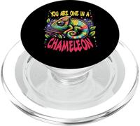 Eres Único Como Un Camaleón Reptil Chameleon PopSockets PopGrip para MagSafe