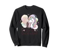Eres único en su Clase con Huella Digital de Unicornio, Bonito Pastel Sudadera