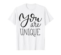 Eres único Motivación Diaria Eres único Camiseta