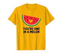 ¡Eres UNO en un melón! Juego de Palabras de sandía Camiseta