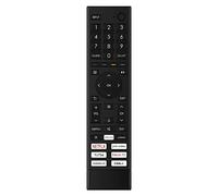 ERF3AB80H Mandos a Distancia por Voz de Repuesto Aptos para Hisense 4K TV 43E77HQ 50E77HQ 55E77HQ 65E77HQ 70E77HQ 65A6G 70A6BG 55A63H 43A7GQ 43A6G 65A7GQ 50A6BG 55A6G 65E7HQ 50A7GQ 55A7GQ 43E7HQ