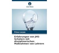 Erfahrungen von JHS-Schülern mit disziplinarischen Maßnahmen von Lehrern