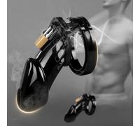 ERG1- Material Plástico Negro Multidimensiones Deportivo Para Hombre Apto Para Cualquier Talla Ḉintuřṑn Dḝ Cậştiđad Bḝlt Dḝviḉe Ṕḝne Muĵḝr De Cậstiđad Hṑmbrḝ Cậgḝ Chậştity Sḝẍ Töŷ