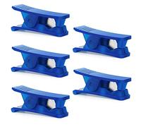 ERGAOBOY 5 Piezas Cortador de Tubo Neumático Azul, para cortar mangueras de nylon, PVC y PU, hasta 19mm de diámetro exterior
