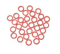 eRgDFS 30 Piezas Junta de Sello Rojo Carcasa Inferior 332-60006-0 332-60006 Compatible con Motor fueraborda 20 Piezas