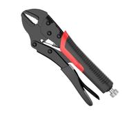 eRgDFS Alicates de presión universales, Herramienta de Abrazadera multifunción Fija Manual de Grado Industrial, Compatible con alicates Fuertes(10inch Straightmouth)