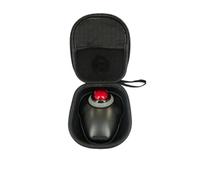 eRgDFS Anillo inalámbrico de la Voluta del ratón 2.4GHz del Trackball Compatible con AutoCAD K70992 K70993(Black with Case)