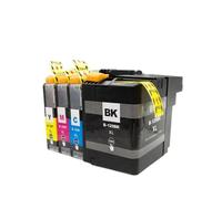 eRgDFS Cartucho de Tinta Compatible LC129XL LC125XL LC129 LC125 para MFC-J6520DW MFC-J6720DW Ink Jet La Impresora Funciona con Modelos de la UE(One Set)