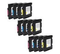 eRgDFS Cartucho de Tinta Compatible para SG800 SG400 Impresoras Color Sublimation Ink Jet Funciona con impresoras de la Serie Virtuoso(12pcs 3set)