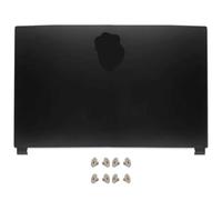 eRgDFS Cubierta Trasera LCD, bisagras de Bisel Frontal, Tapa Trasera, Tornillos de Cubierta de Pantalla compatibles con MS-17E2 17E5 17E7 GE75 GP75 GL75 Raider 8RE(GL75 A Cover)