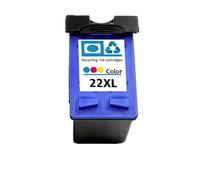 eRgDFS Reemplazo de Cartucho de Tinta Compatible para 21xl 22xl 21 Funciona con Deskjet F2180 F2280 F4180 F2200 F380 380 Impresora(1Pcs Color)