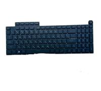 eRgDFS RGB Retroceso de Teclado portátil Compatible con Strix G814 G814J G814JV G814JI G834 G834JY G834J G834JZ V221026AS1 Xin Russia US Layout(RU RGB per Key)