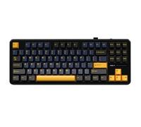 eRgDFS Teclado inalámbrico 87 Compacto TKL 3 Modos Junta Gaming Hot-Swap RGB Personalizado RGB retroiluminado Compatible con 5420(Thunder Black)