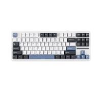 eRgDFS Teclado inalámbrico 87 Compacto TKL 3 Modos Junta Gaming Hot-Swap RGB Personalizado RGB retroiluminado Compatible con 5420(Star Trek)