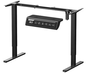 ErGear Estructura de escritorio ajustable memoria de altura en 4 posiciones,con patas ajustables y una base ergonómica para escritorio de pie