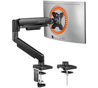 ErGear Soporte Monitor de Escritorio para 13-34 Pulgadas [Actualizado - Sin Ceder] Brazo Monitor de Instalación Rápida hasta 9kg, con Gestión de Cables para Oficina y Gaming, VESA 75 & 100 mm