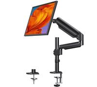 ErGear Soporte para Monitor de 13 a 32 Pulgadas con Capacidad de 9 kg, Brazo Ajustable para Monitor de Juegos con inclinación y Giro, VESA 75 x 75 x 100 x 100 mm, 2 Opciones de Montaje