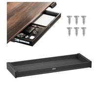 Ergo Office ER-302 B Cajón plano para escritorio negro 758 mm 10 kg