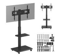 Ergo-Office ER-304 B: soporte TV móvil, 50 kg, VESA 200x200-600x400