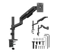 Ergo Office ER-691 B Soporte monitor 17-32 Gas VESA 100x100 Negro