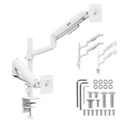 Ergo Office Soporte doble para 2 monitores ER-692 W 17-32'' blanco