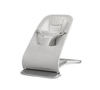 Ergobaby 3 en 1 Evolve Bouncer Mesh, Hamaca ergonómica para recién nacidos desde el nacimiento, columpio transpirable para bebés con inserto para recién nacidos (2,5 kg - 13,2 kg), Light Grey