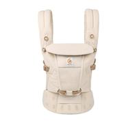 Ergobaby Portabebés Adapt para recién nacidos desde el nacimiento, portabebé ergonómico SoftFlex Mesh de 3 posiciones, portabebé portabebés, beige natural, 1 unidad
