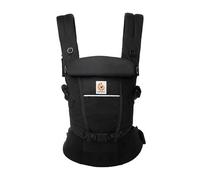 Ergobaby Mochila portabebé ergonómica Adapt Malla SoftFlex, recién nacidos, 3 posiciones, Onyx Black