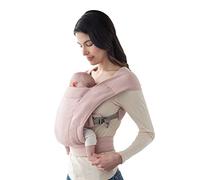 Ergobaby Embrace Mochila Portabebe Ergonómica Recién Nacidos, Extra Suave y Ultraligero, Rosa, 1 Unidad